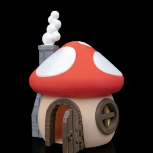 Приказен декор – 3D принтирана гъбена къща