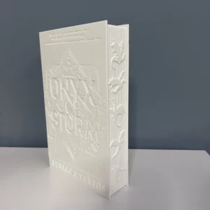 3D осветена книга литофан "Onyx Storm" - загасена